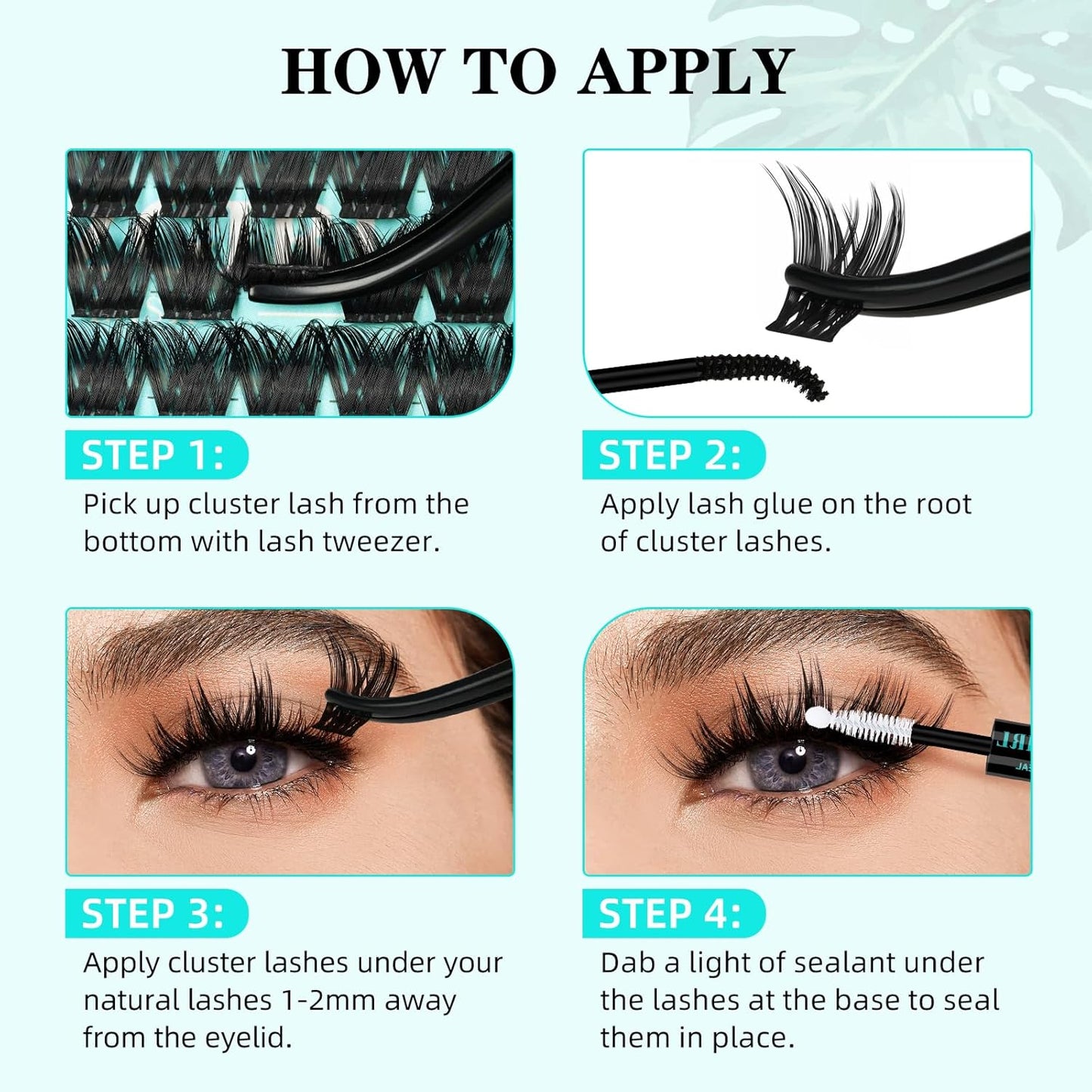 Lash Clusters Wet Look 168Pcs Eyelash Cluster Ultra-Thin Lash Band Eyelashes Extensions Spiky Anime Wide Span Lashes(Tulip,D-18mm)