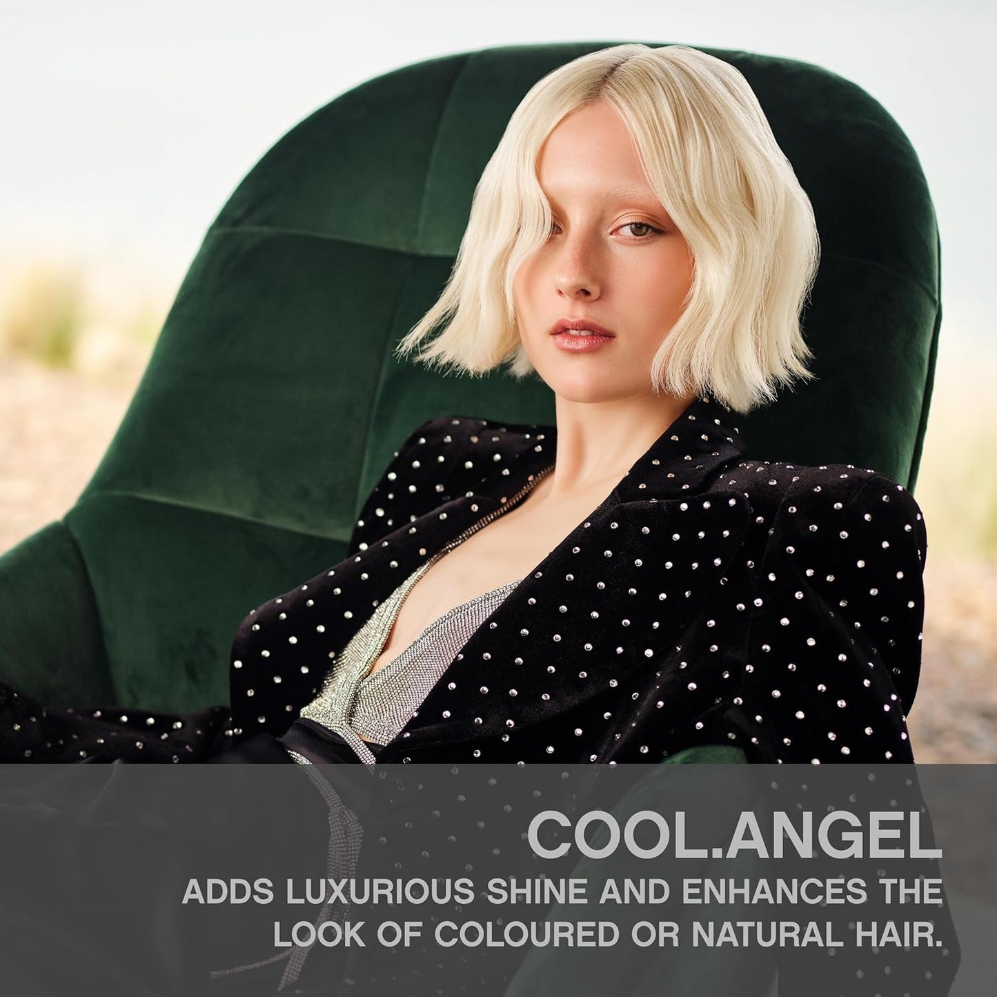 KEVIN.MURPHY COOL.ANGEL - Cool Ash Colour Enhancing Shine Treatment - Thickening Spray - For Blonde, Brown & Grey Colour Hair - Paraben Free Hair Care - 1000 mL / 33.8 fl oz
