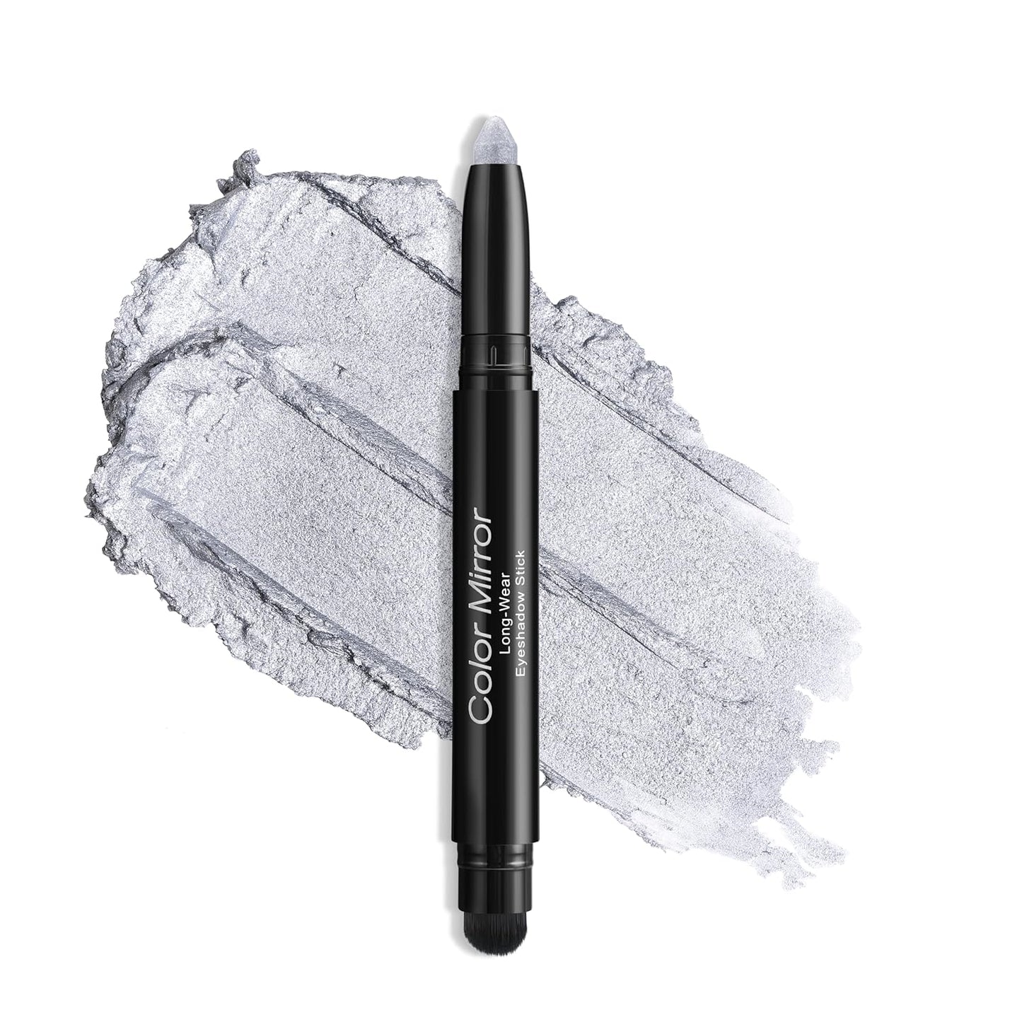 Longwear Cream Eye Shadow Sticks(21 Star Shimmer), Smudge-Proof, Waterproof Eyeshadow,Silky Formula Glitter With Makeup Brush,Silk Eyeshadow Stick
